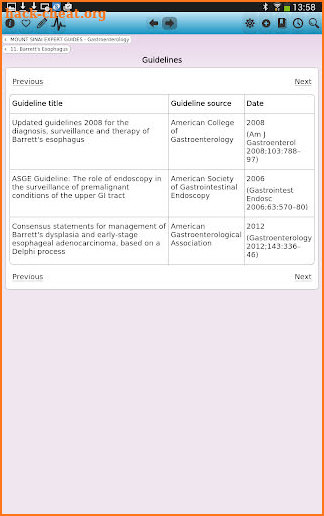 Mount Sinai Guides: Gastroent. screenshot