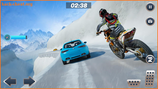 Mountain Bike Snow Moto Racing screenshot