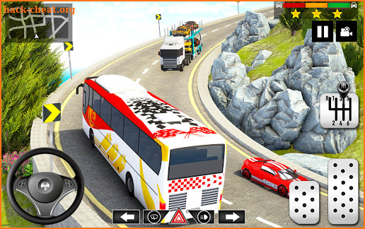 Mountain Bus Simulator 3D screenshot