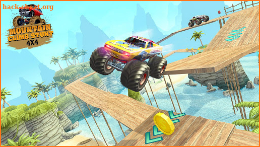 Mountain Climb Stunt 4x4: Monster Truck Drive screenshot