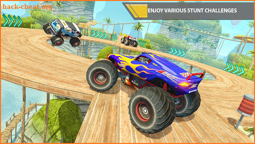 Mountain Climb Stunt 4x4: Monster Truck Drive screenshot