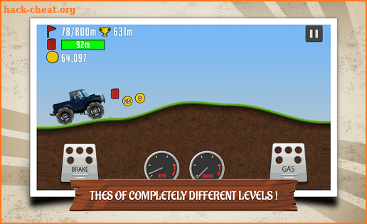 Mountain Hill Climb Racing screenshot