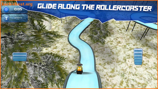 Mountain Snowmobile 3D screenshot