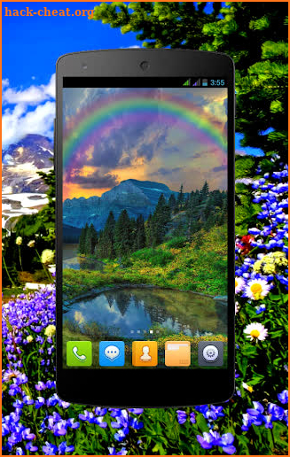 Mountain Spring Live Wallpaper screenshot