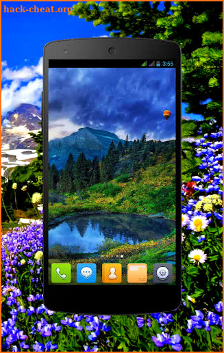 Mountain Spring Live Wallpaper screenshot