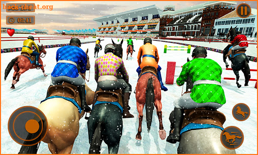 Mounted Horse Racing Games: Derby Horse Simulator screenshot