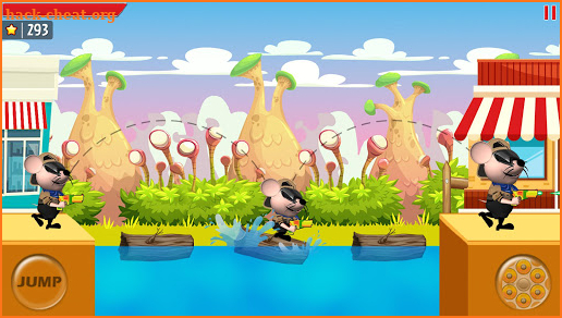 Mouse Mayhem Kids Cartoon Racing Shooting games screenshot