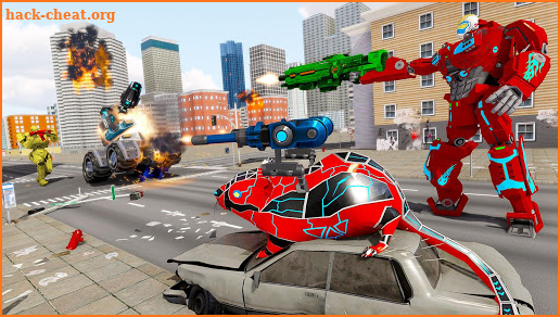 Mouse Robot Car Transform: War Robot Games screenshot