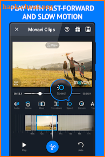 Movavi Clips Video Editor screenshot