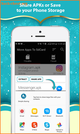 Move Apps Phone to Sd Card Super Memory Cleaner screenshot