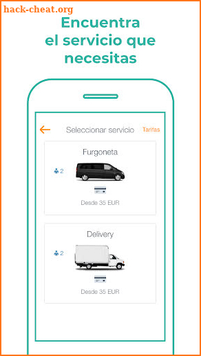 Movers - mudanzas y transportes urbano screenshot