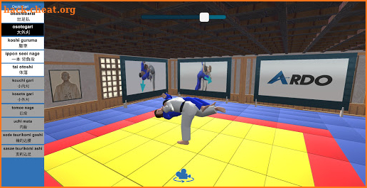 Movesensei Judo screenshot