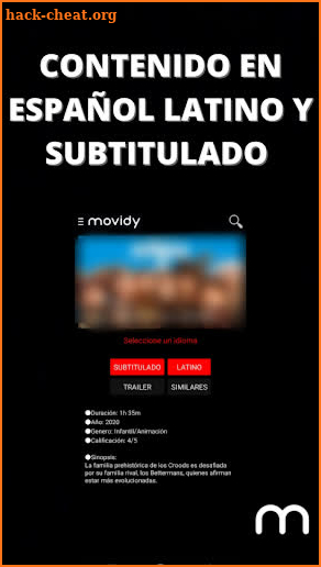 Movidy 2.0: Películas y Series screenshot