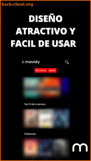 Movidy: Películas y Series screenshot