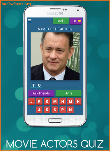 MOVIE ACTORS QUIZ screenshot