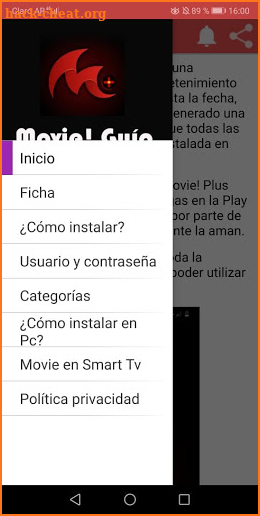 Movie Guía screenshot