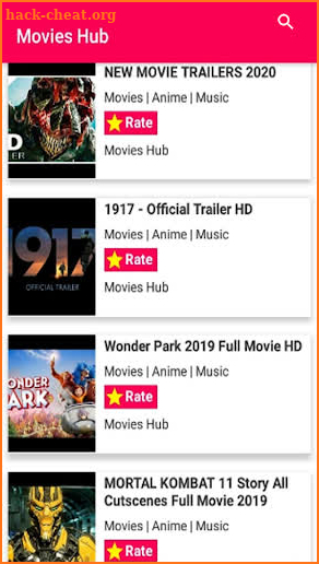 Movie Hub 2020 screenshot