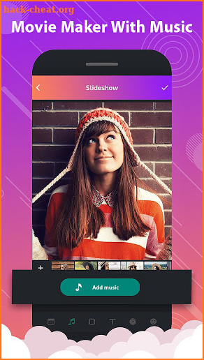 Movie Maker With Music - Photo to Video Maker screenshot