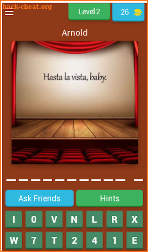 Movie Quotes Quiz screenshot