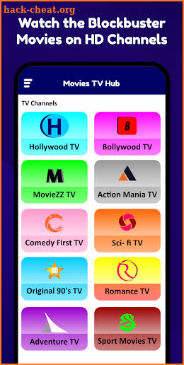 Movie TV HUB Pro screenshot