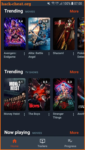 Moviebase: Discover Movies & Track TV Shows screenshot