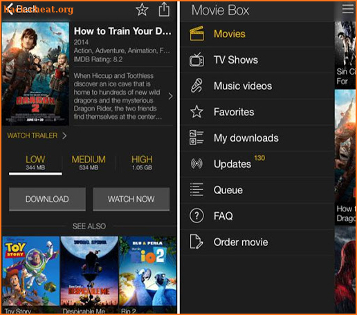 MovieBox screenshot