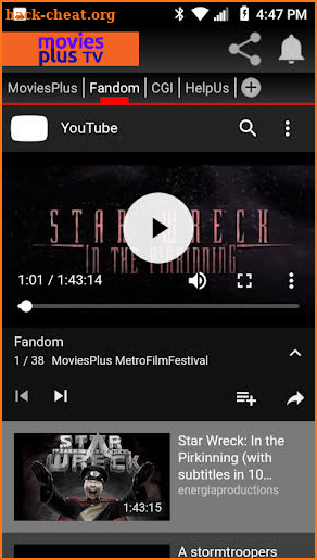 Movies Plus TV screenshot