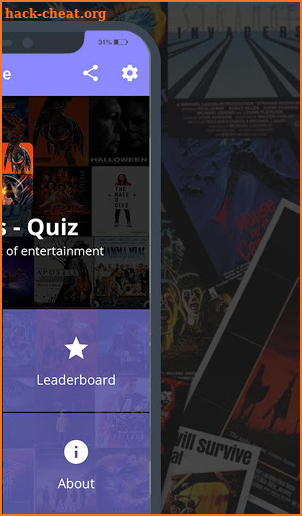 Movies - Quiz screenshot