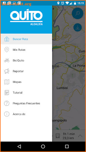 MovilizateUIO screenshot