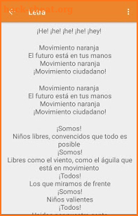 Movimiento Naranja screenshot