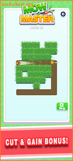 Mow Master - grass maze screenshot