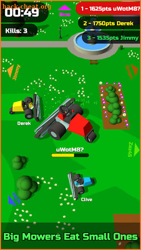 Mow.io screenshot