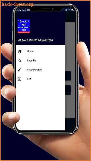 Mp Board Result 2020,10th & 12th Board Result 2020 screenshot