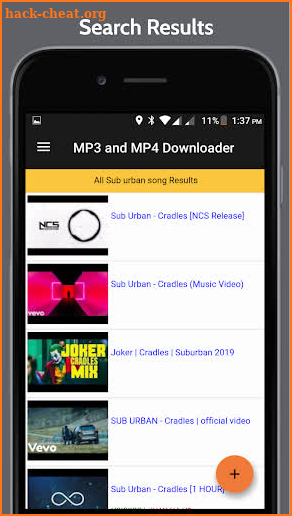 Mp3 & Mp4 Video Downloader screenshot