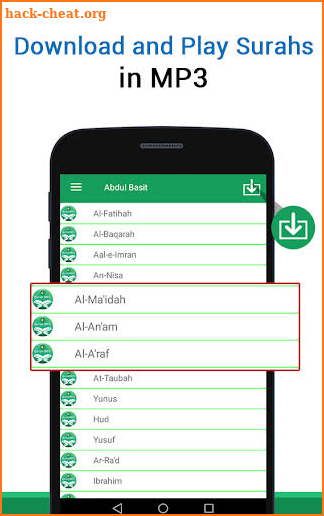 mp3 Audio Quran screenshot