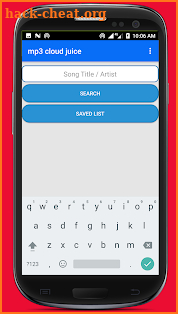 mp3 cloud juice screenshot