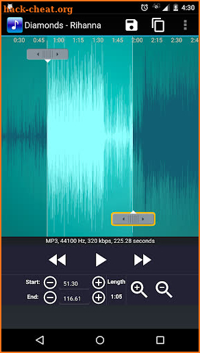 MP3 Cutter and Ringtone Maker screenshot