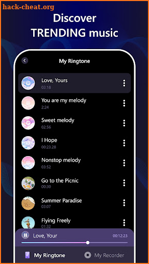 Mp3 cutter, ringtone editor screenshot