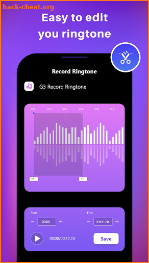 MP3 Cutter, Ringtone editor: Ringtone maker screenshot