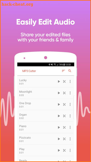 MP3 Cutter - Ringtone Maker And Audio Editor screenshot