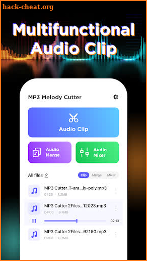 MP3 Melody Cutter screenshot