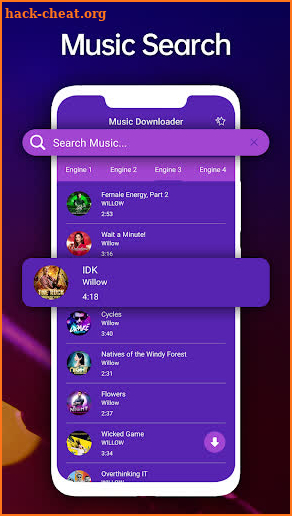 MP3 Music Downloader screenshot