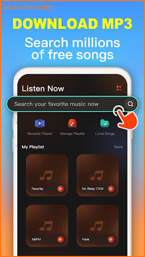 MP3 Music Downloader screenshot