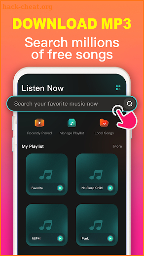 MP3 Music Downloader screenshot