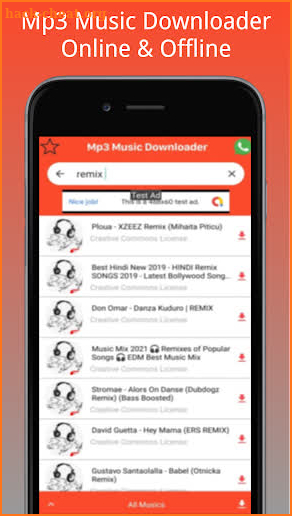 Mp3 Music Downloader screenshot