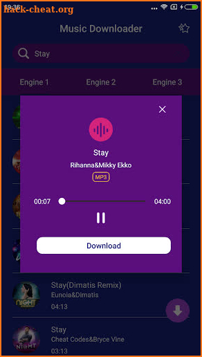 MP3 Music Downloader screenshot