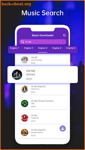 MP3 Music Downloader & Download MP3 Songs screenshot