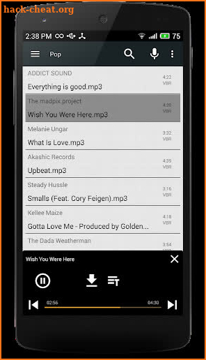 MP3 Music Downloader - Jamendo screenshot