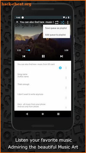 Mp3 Music Downloader Player & Download on SD screenshot