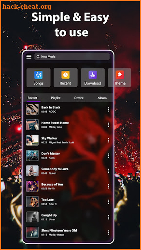 Mp3 player - Music Downloader screenshot